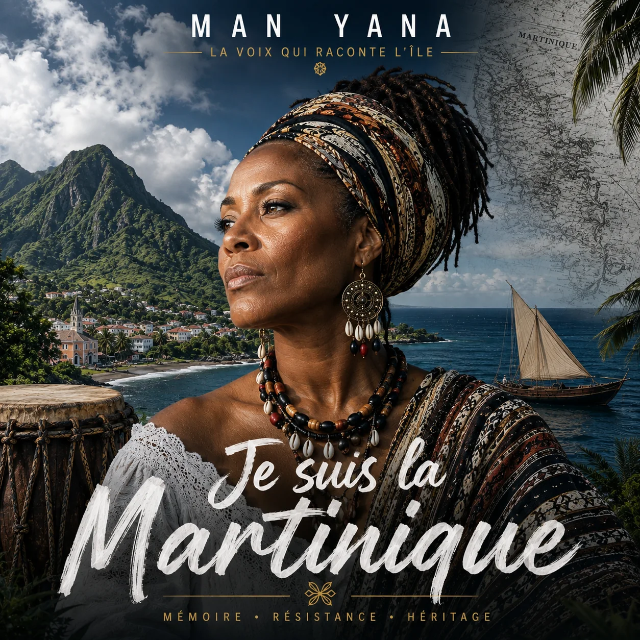Pochette de Je suis la Martinique par Man Yana