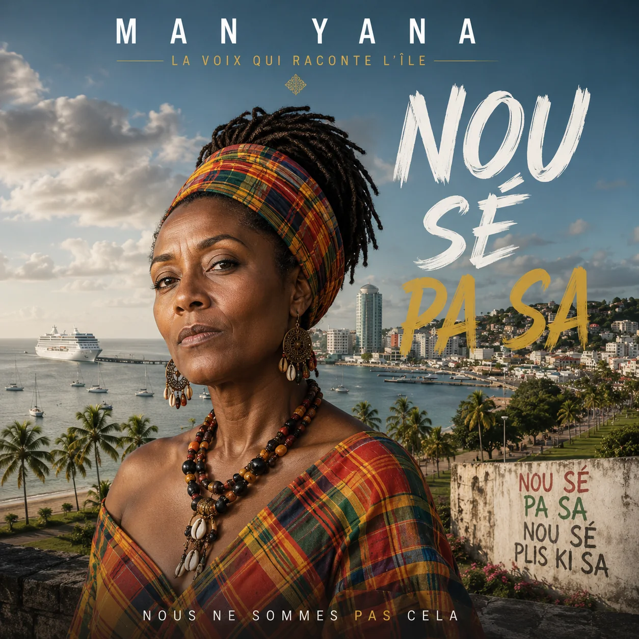 Pochette de Nou Sé Pa Sa par Man Yana